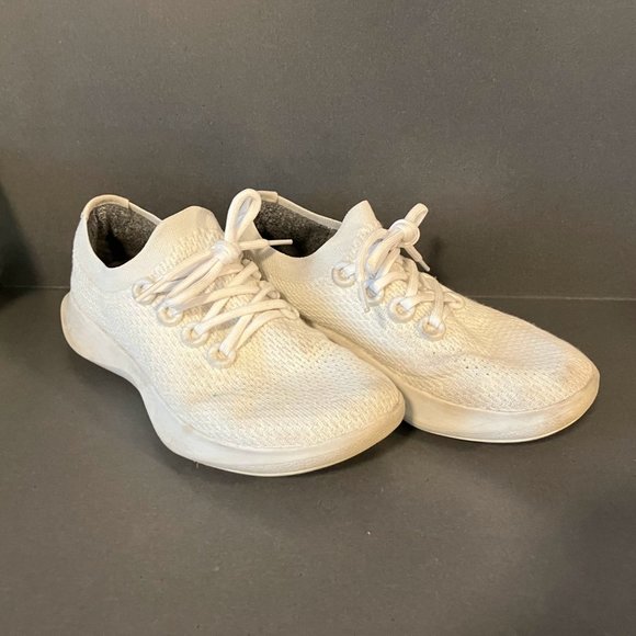 Allbirds Off-white Tree Dashers size 8.5 - Picture 3 of 8